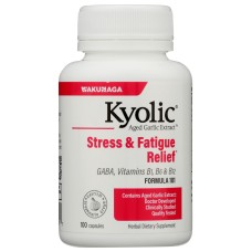 KYOLIC: Aged Garlic Extract Stress and Fatigue Relief Formula 101, 100 Capsules