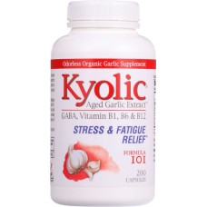 KYOLIC: Aged Garlic Extract Stress and Fatigue Relief Formula 101, 200 Capsules