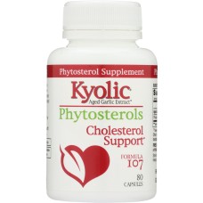 KYOLIC: Aged Garlic Extract Phytosterols Formula 107, 80 Capsules