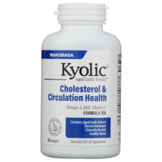 KYOLIC: Aged Garlic Extract Omega 3 Cholesterol & Circulation, 90 Softgels KYOLIC: Aged Garlic Extract Omega 3 Cholesterol & Circulation, 90 Softgels