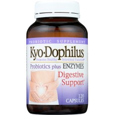 KYOLIC: Kyo-Dophilus Probiotics Plus Enzymes, 120 capsules