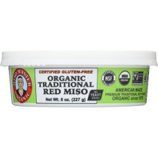 MISO MASTER: Premium Red Miso Organic, 8 oz