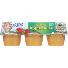 EARTHS BEST: Kidz Organic Apple Sauce 6 Cups, 24 Oz
