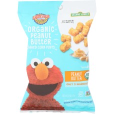 EARTHS BEST: Organic Peanut Butter Puffs, 2.5 oz