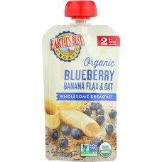 EARTH'S BEST: Organic Wholesome Breakfast Blueberry Banana, 4 oz