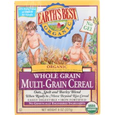 EARTHS BEST: Organic Multi Grain Cereal, 8 oz