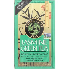 TRIPLE LEAF: Jasmine Green Tea, 20 bg