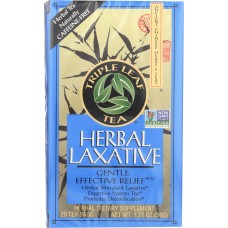 TRIPLE LEAF: Laxative Herbal Tea, 20 bg