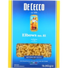 DE CECCO: Pasta Elbows, 16 oz