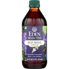 EDEN FOODS: Red Wine Vinegar, 16 oz