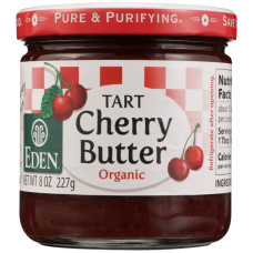 EDEN FOODS: Organic Tart Cherry Butter, 8 oz EDEN FOODS: Organic Tart Cherry Butter, 8 oz