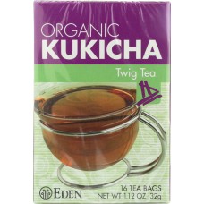 EDEN FOODS: Organic Kukicha Twig Tea, 16 teabags