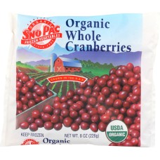 SNO PAC FOODS: Organic Whole Cranberries, 8 oz