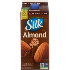 SILK: Dark Chocolate Pure Almond Milk, 64 oz