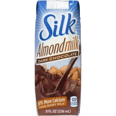 SILK: Dark Chocolate Pure Almondmilk, 8 oz