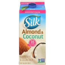SILK: Almond Coconut Blend Unsweetened , 64 oz