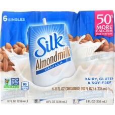 SILK: Vanilla Almond Milk 6 count, 48 oz