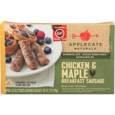 APPLEGATE NATURALS: Chicken and Maple Breakfast Sausage, 7 oz