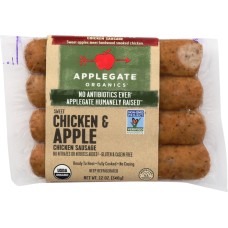 APPLEGATE: Sweet Chicken and Apple Sausage, 12 oz