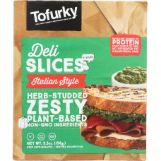 TOFURKY: Plant-Based Deli Slices Italian Style, 5.50 oz