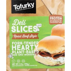 TOFURKY: Roast Beef Style Deli Slices, 5.5 oz