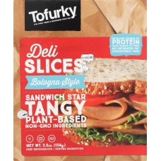 TOFURKY: Plant-Based Deli Slices Bologna Style, 5.50 oz