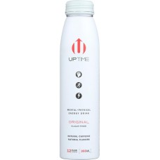 UPTIME: Ready-to-Drink Supplement Original Sugar Free, 12 fl oz
