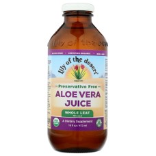 LILY OF THE DESERT: Aloe Vera Juice Whole Leaf, 16 oz