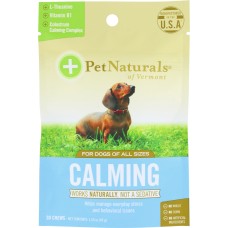 PET NATURALS OF VERMONT: Dogs Calming Chew, 1.59 oz