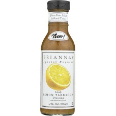 BRIANNAS: Special Request Lively Lemon Tarragon Dressing, 12 oz