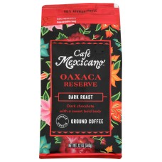 CAFE MEXICANO: Coffee Grnd Oaxaca Rv, 12 oz