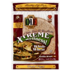 OLE MEXICAN: Tortilla Wraps Xtreme Wellness Whole Wheat 8 Counts, 12.7 oz