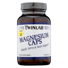TWINLAB: Magnesium Capsules 420mg, 100 cp