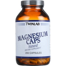 TWINLAB: Magnesium Caps 400 mg, 200 capsules