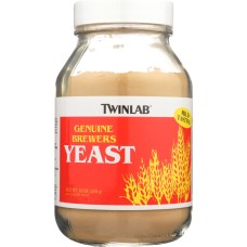 TWINLAB: Genuine Brewers Yeast Powder, 18 oz