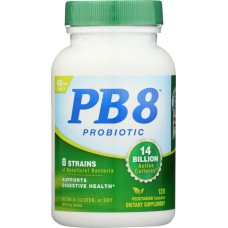 NUTRITION NOW: PB8 Pro-Biotic Acidophilus For Life, 120 Veggie Caps