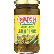 HATCH: Organic Nacho Sliced Jalapenos, 12 oz
