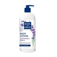 KISS MY FACE: Lotion Body Lavender Shea, 3 oz