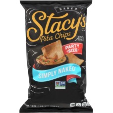 STACYS PITA CHIP: Simply Naked Pita Chips, 18 oz