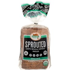 ALVARADO STREET BAKERY: Whole Wheat Bread 100% Sprouted, 24 oz