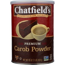 CHATFIELDS: All Natural Carob Powder, 16 oz