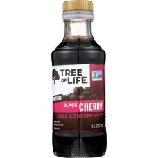 TREE OF LIFE: Juice Concentrate Unsweetened Black Cherry, 8 Oz