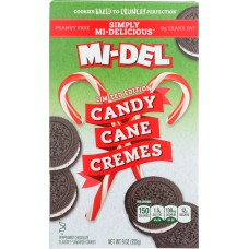 MI-DEL: Candy Cane Cremes Cookies, 9 oz