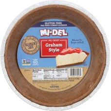 MI-DEL: Pie Crust, Graham Style, 7.1 oz
