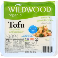 WILDWOOD: Organic Tofu Extra Firm, 14 oz