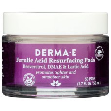 DERMA E: Pads Facial Resurfacing, 1.7 oz
