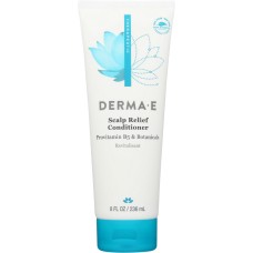 DERMA E: Scalp Relief Conditioner with Therapeutic Psorzema Herbal Blend, 8 oz