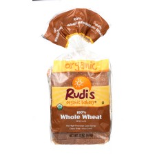 RUDI'S: Organic Bakery Organic 100% Whole Wheat Bread, 22 oz