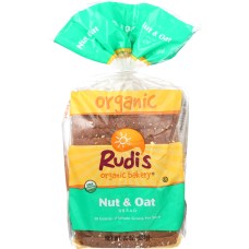 RUDI'S: Organic Nut & Oat Bread, 22 oz