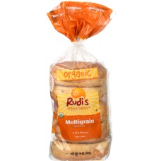 RUDIS: Multigrain Bagels, 15 oz